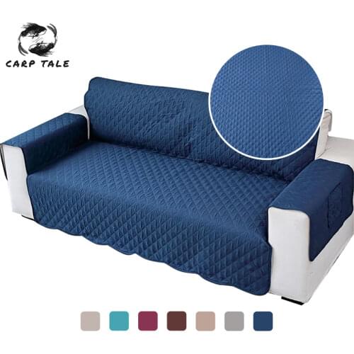 Sofa Couch Cover Chair Throw Pet Dog Kids Mat Furniture Protector Reversible Washable Removable Armrest Slipcovers 1/2/3 Seat