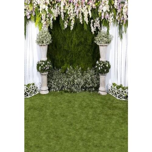 Fotografia flower background vinyl wedding outdoor shooting photography backdrop for photographer studio props photophone lv-590