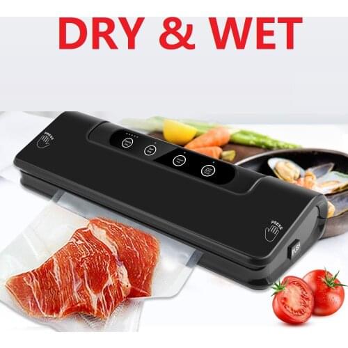 Sealing Machine Food Rresh Keeping Small household Automatic Vacuum Packing Dry and Wet Use Plastic Sealing for Food Vacuum