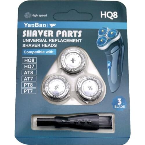 3Pcs Shaver Heads Norelco for Philips HQ7120 PT735 HQ7160 HQ7742 HQ8830 HQ8890 HQ7320 HQ8875 HQ8880 HQ8882 HQ8890 HQ8894 HQ7300