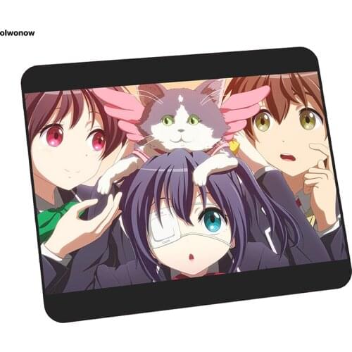 Chuunibyou demo koi ga shitai pad mouse computer gamer mouse pad 24x20cm padmouse mousepad ergonomic gadget office desk mats