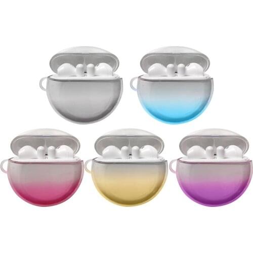Soft TPU Case Gradient Color Protective Cover for Hua-wei Freebuds3 Headset LX9B