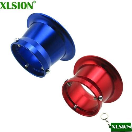 XLSION Racing 50mm Carburetor Air Filter Trumpet Velocity Stack Funnel For 50mm PWK24 PWK26 PWK28 PWK30