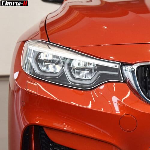 2PCS Car Headlight Protective Film Protection Transparent TPU Sticker Decal for BMW M2 F87 M3 F80 M4 F82 F83 M5 F10 F90 M6 M8
