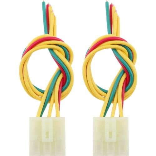 2 Pieces 5-Pin Rectifier Rectifier Wire Connector for Honda CB VT CBR 250 400 500
