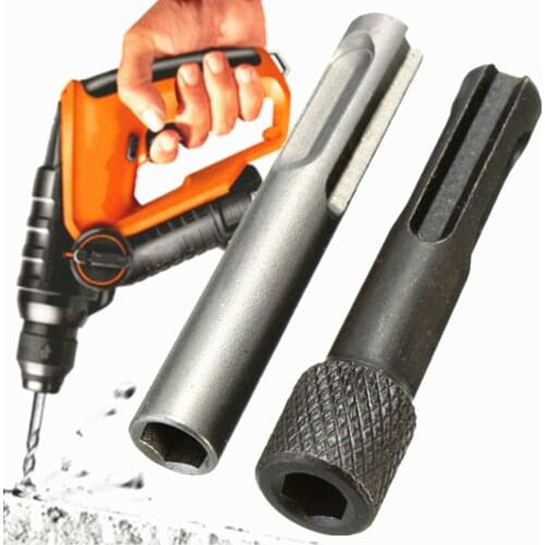2PCS Hex Shank Screwdriver Holder Drill Bit Adaptor 1/4 Converter Socket Nut Impact Driver Set for For SDS Hammer Drilling Tool