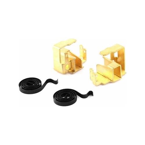 2 Pcs Replacing Parts Carbon Brush Spring w Holder Set for Bosch GWS6-100