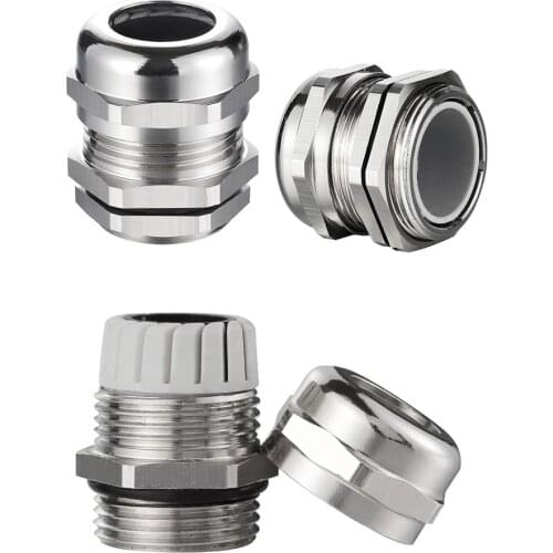3pcs/lot PG7 PG9 PG11 PG13.5 PG16 PG19 PG21 IP68 explosion proof marine metal waterproof brass pg cable glands