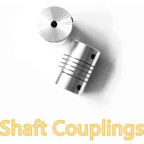 5pcs Flexible Coupling 6.35*8mm 6.35x8mm Shaft Coupler 6.35mm To 8mm