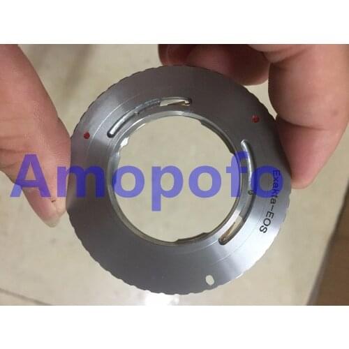 Amopofo Exakta-EF Adapter, Exakta EXA Mount Lens to for Canon EOS EF EF-S 700D 50D 60D 350D 6D 1000D Camera adapter