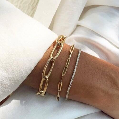 Amofa Golden Bracelets