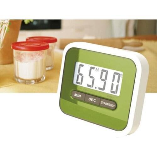 50pcs Large Multifunction colorful LCD Kitchen Cooking Timer Count-Down Up Clock Loud Alarm Magnetic