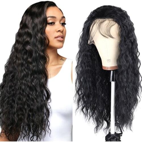 Booming Hair Black Wigs