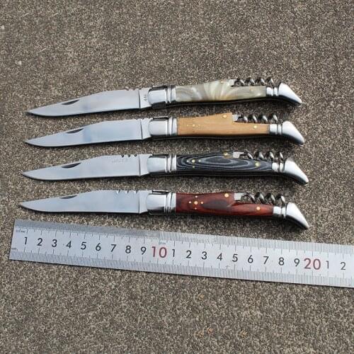 Household Steak knife Free shipping new product Outdoor camping folding knife self-defense portable camping tool