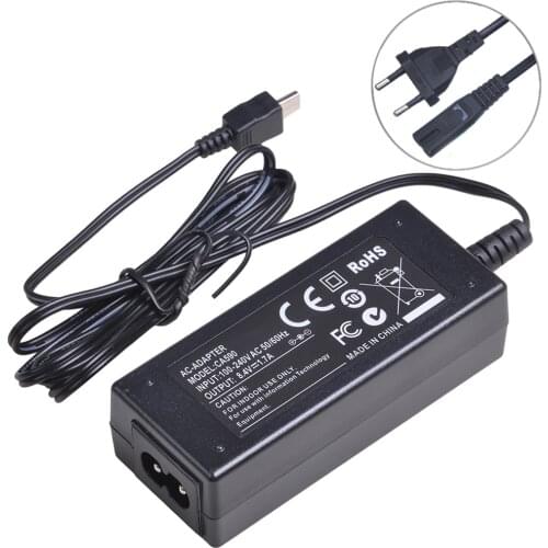 CA-590 CA590 AC Adapter Charger for Canon FS10 FS11 FS100 VIXIA HF R10 HF R11 HF R100 ZR800 ZR830 ZR850 ZR900 ZR930 ZR950 ZR960