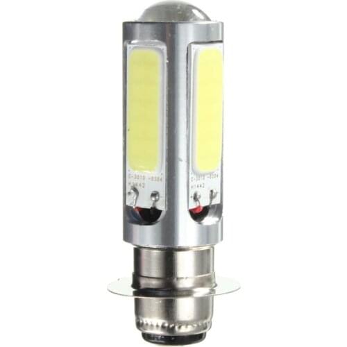 Pure White COB LED Car Motor Bike/ATV Headlight Bulb 12V Fog Light H6M PX15d