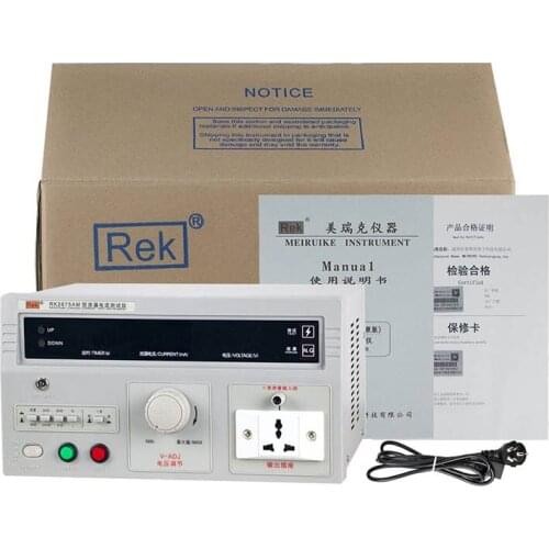 RK2675AM Digital measuring instrument for AC dc Current leakage current tester 500VA