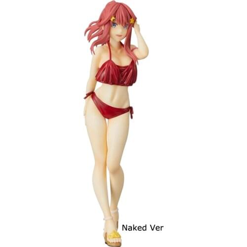 23CM Original Figurine Transform Gotoubun No Hanayome Nakano Itsuki Naked Polyurethane Model Collection Anime PVC Action Figure