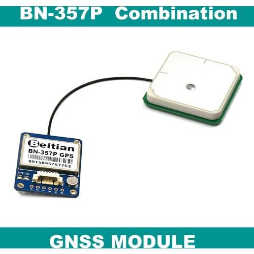 BEITIAN UART TTL level GNSS GLONASS GPS module W/ external GPS GLONASS Antenna FLASH BN-357P