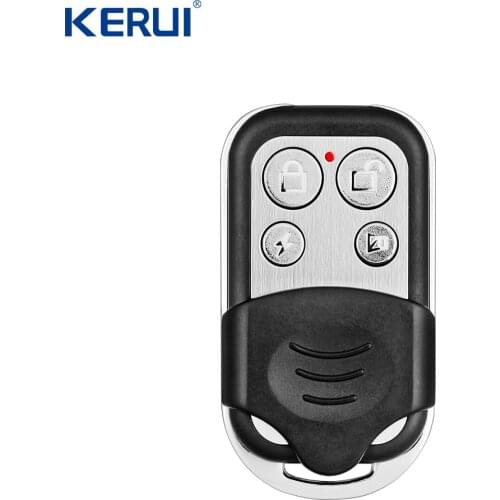 KERUI RC528 Metal Portable Remote Control 433MHz Alarm Accessories Controller For Home Security Alarm System Touch Keypad