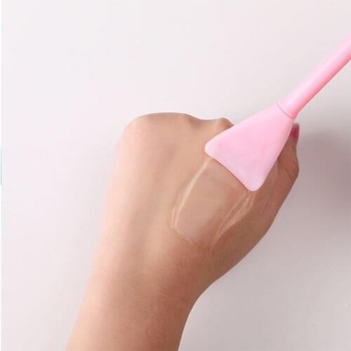 Multifunctional Facial Stirring Brush Soft Silicone Facial Mask Cosmetic Brush Is Easy To Clean Foundation Brush
