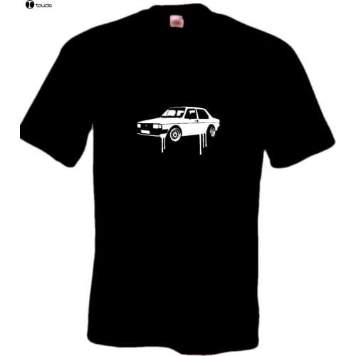 Mens High Quality Tees GERMANY CAR Jetta Mk1 Mark 1 Dub Retro GL Car Golfer Slammed Retro Gti T Shirt O-Neck Teenage T-Shirt