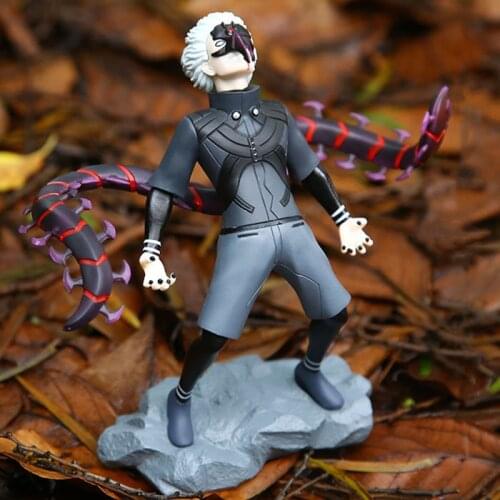 New Tokyo Ghoul Kaneki Ken anime figurine 15cm Scaleher centipede PVC action figure japan Movie & TV model toys for kids
