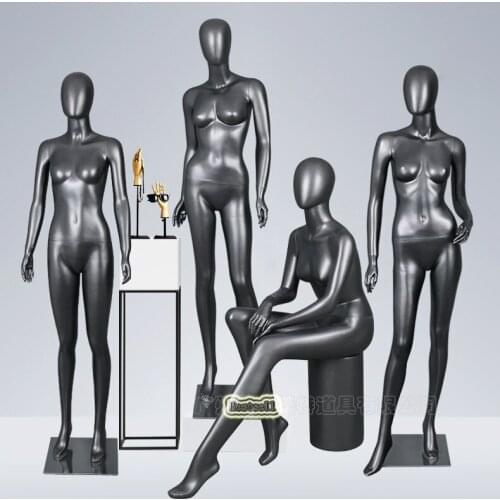 New Arrival Grey Black Mannequin Egg Head Model Best Quality