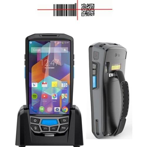 Mobile handheld computer rugged barcode scanner android terminal PDA 1d 2d reader fedex DHL express courier equipment pdas