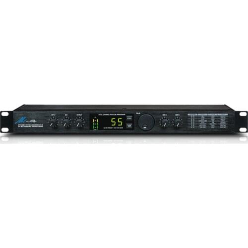 DSP Professional Power Karaoke-designed Preamp With 99 Digital Reverb Effects Adjustment Loudspeaker Without Noise for Stage Mi4