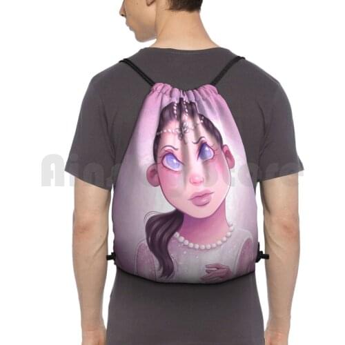 Childlike Empress Backpack Drawstring Bag Riding Climbing Gym Bag Neverending Story Never Ending Story Childlike Empress
