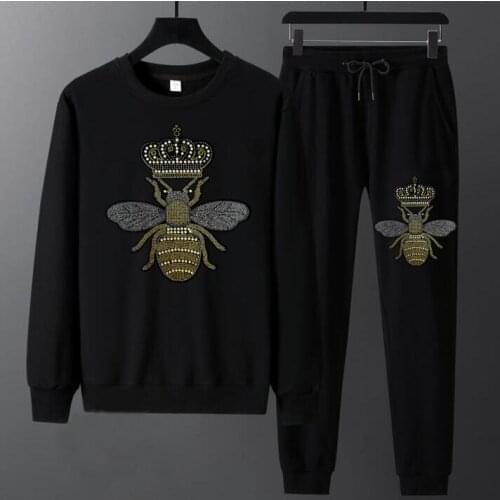 Track Suit Diamond stone Joggers Sets Men Tracksuit Men Set men Sports Suits Tracksuit Jogging Homme Winter Track Suit