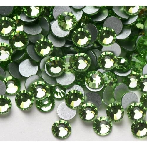 Flat Back Rhinestones/Non Hotfix Stones Iron on Rhinestones for Nail Art Diy Rhinestone Glitter Strass Flatback Glass Crystal