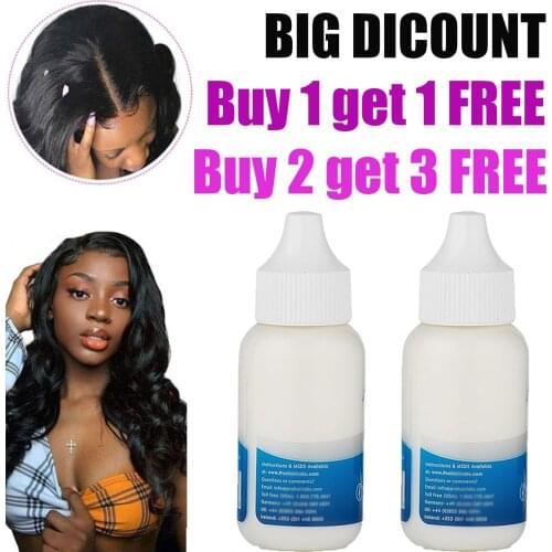 Bold Lace Front Wig Glue Waterproof Wig Bonding Glue Lace Wig Glue Strong Hold Hair Replacement Adhesive wholdsale Ghost glue