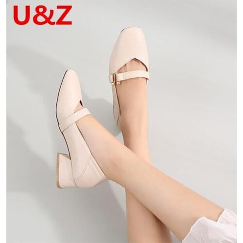 Comfy square toe wedges women pumps for bridesmaid wedding shoes office women elegant shoes 4cm block heels for College girls