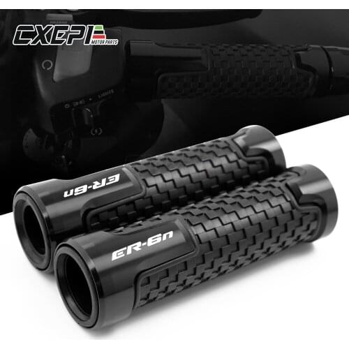 High Quality Accessories For KAWASAKI Z1000 Z900 Z650 ER6N/F Z250 ZX6R 7/8'' 22MM CNC Motorcycle handle grips racing handlebar