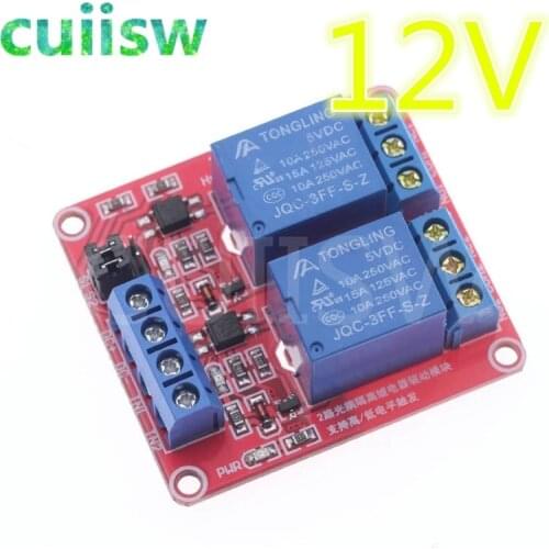 1 2 4 8 Channel 5V 12V Relay Module Board Shield With Optocoupler Support High And Low Level Trigger For Arduino