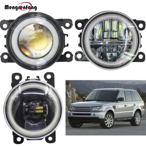 2 X Car LED Fog Light Halo Ring Angel Eye Daytime Running Light 12V For Land Rover Range Rover Sport LS 2006-2013
