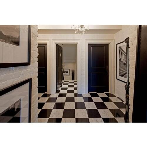 2017 hot sale highly durable shaker style square profiles solid wood door paint grade interior wood door closet doors ID1606007