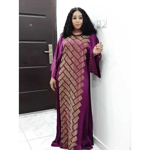 2020 African Dresses For Women Plus Size Maxi Dress African Clothes Dashiki Print Long Flare Sleeve Maxi Dress Evening Vestidos