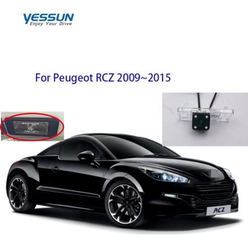 Yessun Auto Car Accessories license plate camera Car Rear View Camera For Peugeot RCZ 2009~2015 CCD night view rear camera