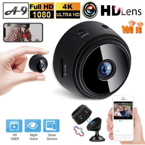 Micro Home Wireless Video CCTV Mini Security Surveillance with Wifi IP Camara Sensor Infrared CMOS 2MP Telefon Alarm Camera