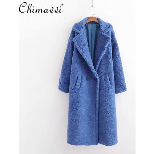 Женские пальто с мехом Chimavvi China At AliExpress