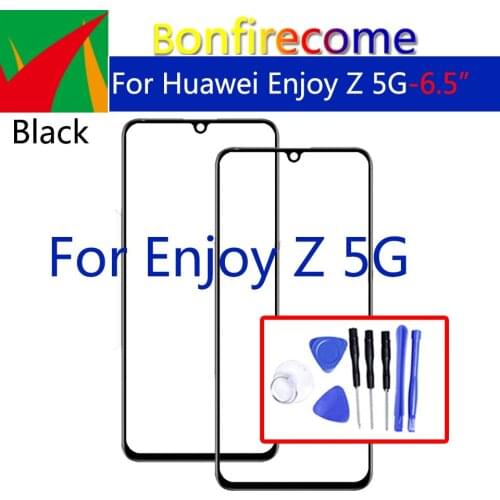 For Huawei Enjoy Z 5G LCD Front Touch Screen Outer Glass Lens Replacement