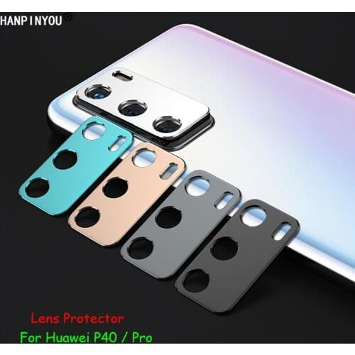For Huawei P40 / Pro Ultra Luxury Camera Guard Circle Metal Lens Protector Case Cover Bumper Protection Ring