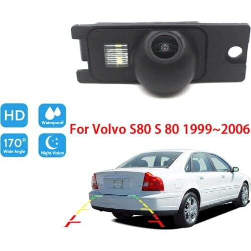 For Volvo S80 S 80 1999 ~ 2006 CCD Full HD Night Vision Car Rear View Reverse Backup Camera Waterproof high quality RCA