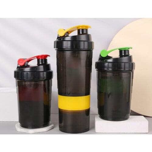 Hot sale 650ml Shaker Bottle Cup Protein Sport Gym Protein Powder Shaker Mixer Cup Bottle Sports Water Bottle Drinkware