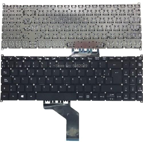 OVY SP Replacement keyboards for Acer Aspire EX215 51 black notebook keyboard Spanish version laptop parts direct selling