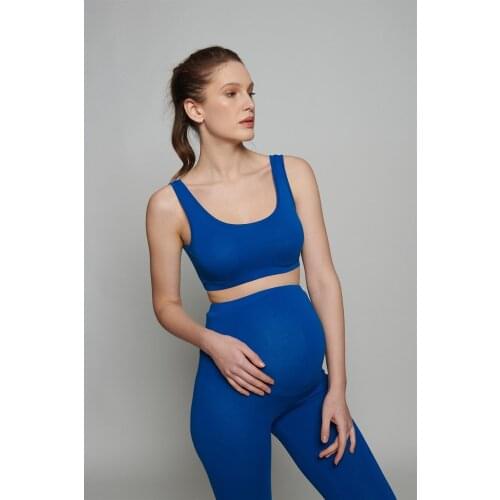 Maternity Leggings Pregnant 2 Pieces Set Women Pregnancy Clothes Pants Ropa Mujer Embarazada Premama Enceinte Soft Slim