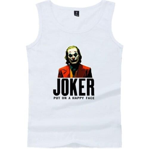 Untitled Joker Origin Movie Shirts tank top Breathable Baseball Vest Cotton Clothes tank tops Sleeveless Tops